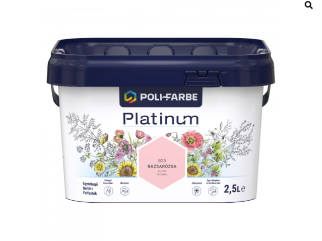 Polifarbe Platinum bazsarózsa b25 2,5l