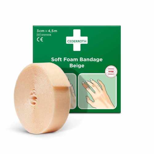Cederroth téphető/vágható ragtapasz, x bézs 3 cm 4.5 m,
