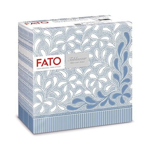 Fato airlaid szalvéta botanic blue 40x40cm 50 lapos