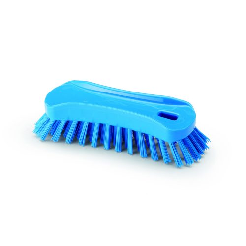 Igeax élelmiszeripari ergonómikus kézi kefe, kék, közepes sörtével 0,5mm