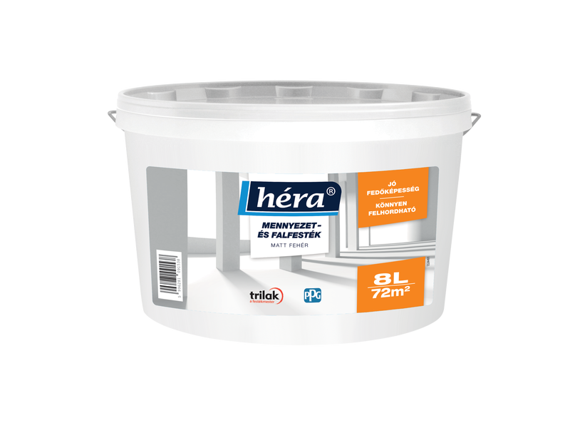 Héra mennyezet- és falfesték 8 L