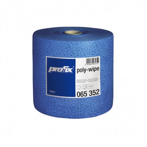 Profix poly-wipe plus kék ipari törlőkendő kék 1 rétegű 500 lap/tekercs 1 tekercs/zsugor