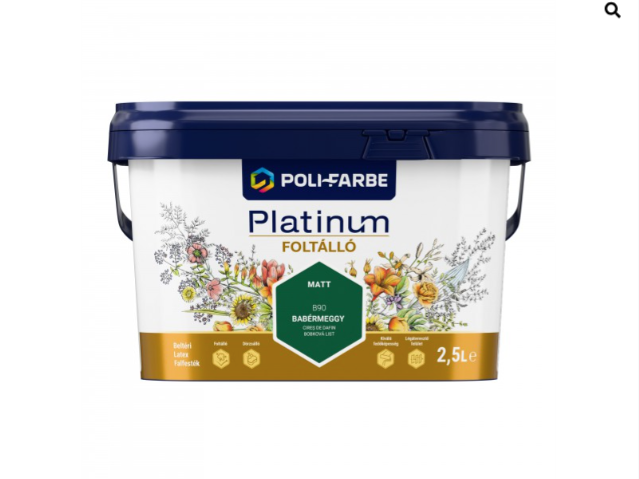 Polifarbe Platinum foltálló babérmeggy b90 2,5l