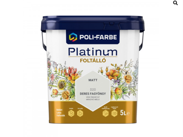Polifarbe Platinum foltálló deres fagyöngy d20 5l