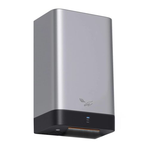 Kézszárító slim mini, ezüst, műanyag 900w