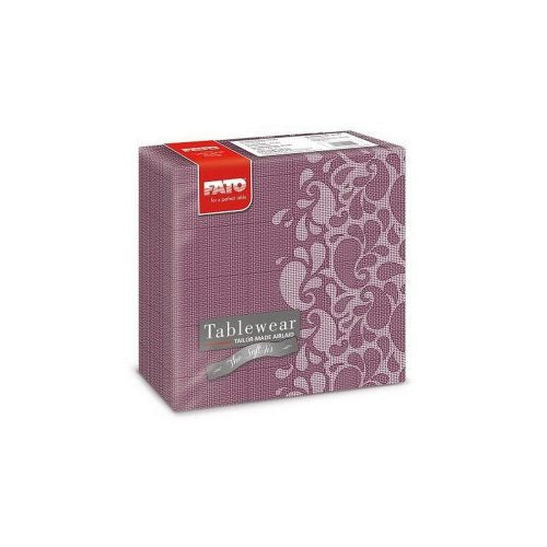 Fato airlaid szalvéta drops gránátvörös 40x40cm 50 lapos