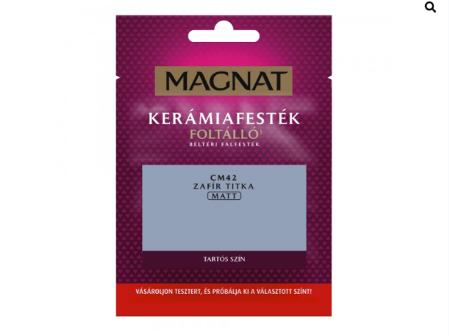 Polifarbe Magnat kerámiafesték teszter zafír titka cm42 30ml