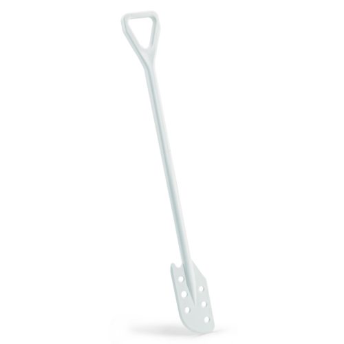 Igeax élelmiszeripari keverőlapát / kaparó perforált x fehér 130 mm 1200 mm