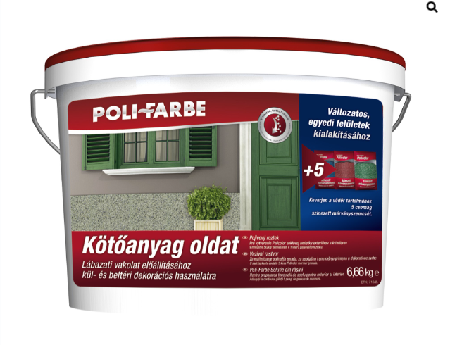 Polifarbe Pf kötőanyag oldat 6,66 kg (1060108001)