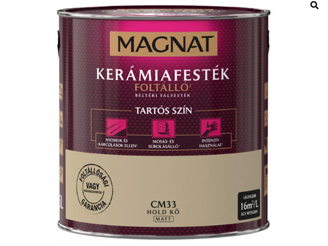 Polifarbe Magnat kerámiafesték hold kő cm33 2,5l