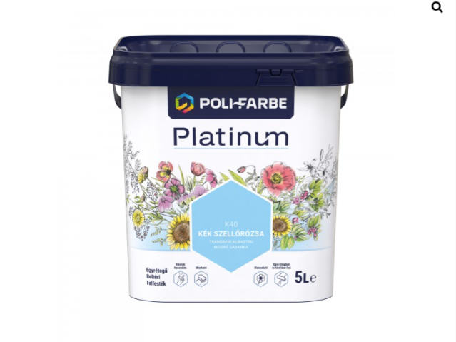 Polifarbe Platinum kék szellőrózsa k40 5l
