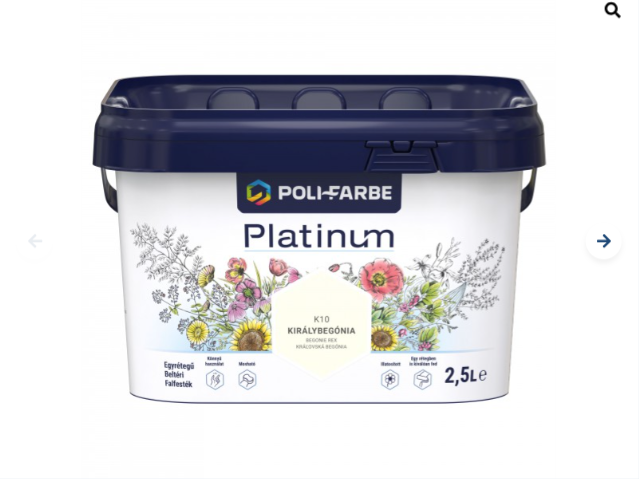 Polifarbe Platinum királybegónia k10 2,5l