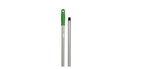 Igeax élelmiszeripari aluminium nyél menetes átmérőjű, zöld 130cm-es 22 mm