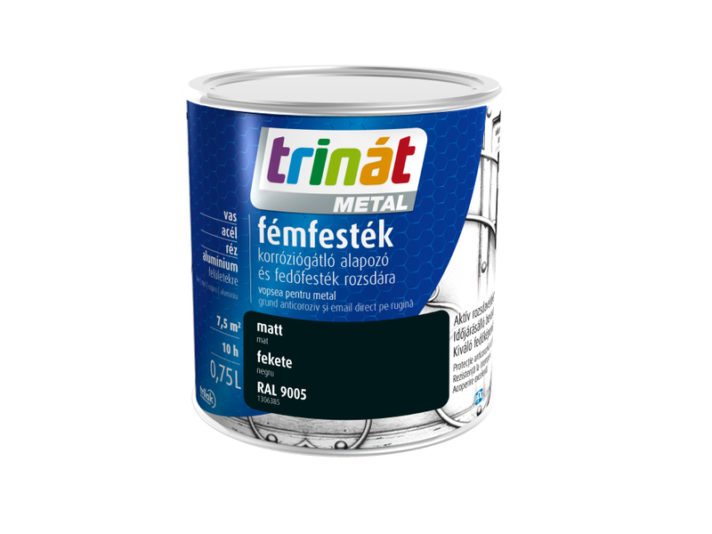 Trinát metal matt fémfesték 0,75 L