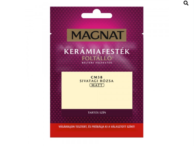 Polifarbe Magnat kerámiafesték teszter sivatagi rózsa cm38 30ml