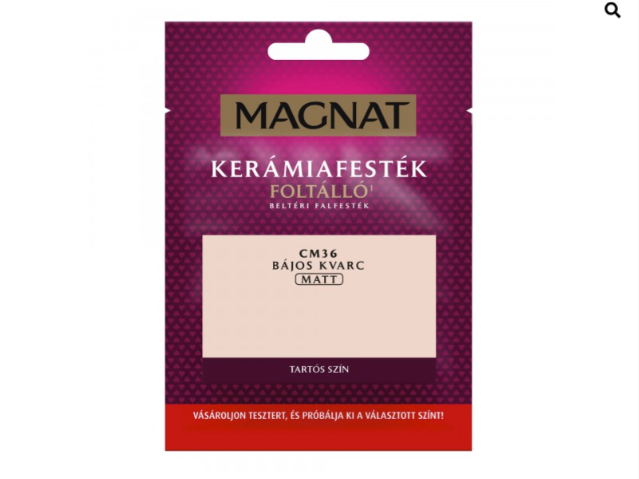 Polifarbe Magnat kerámiafesték teszter bájos kvarc cm36 30ml