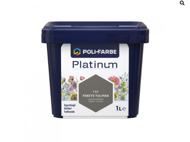 Polifarbe Platinum fekete tulipán f60 1l