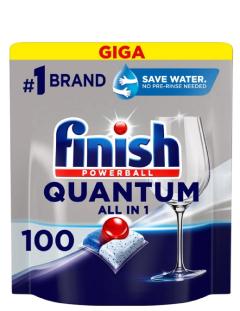 Finish mosogatógép kapszula 100 db-os Powerball Quantum All in One Regular