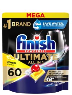 Finish mosogatógép tabletta 60 db-os Ultimate / All in 1 Lemon