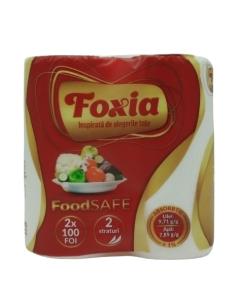 Foxia papírtörlő 2tek. 2r. 2x100lap