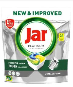 Jar mosogatógép kapszula 28 db-os Platinum Lemon