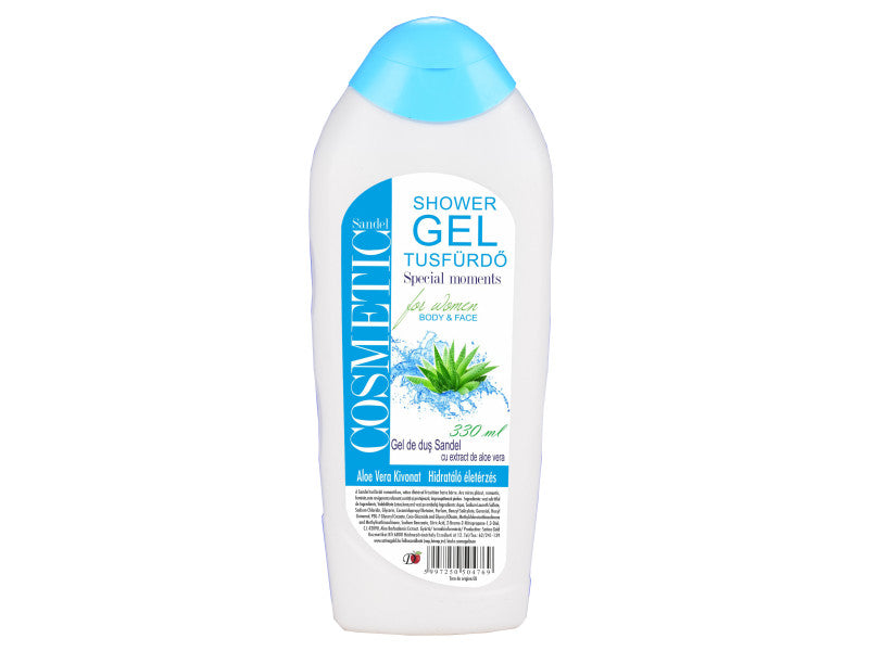 Sandel Női tusfürdő 330 ml Aloe