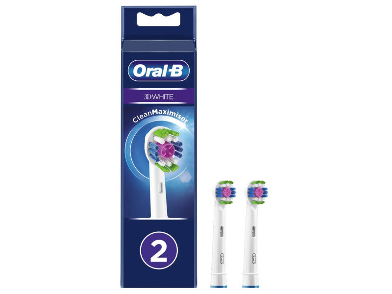 Oral-b pótfej 3d white 2 db