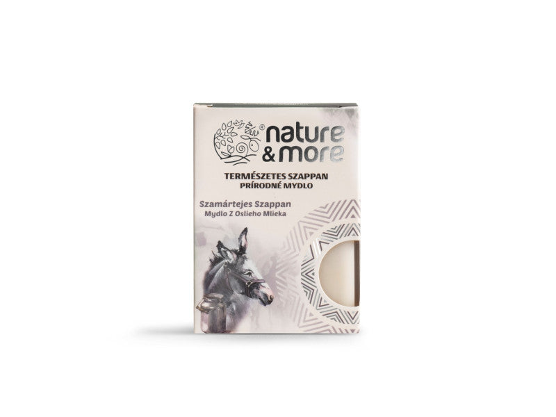 Nature&more természetes szappan szamártejes 100g