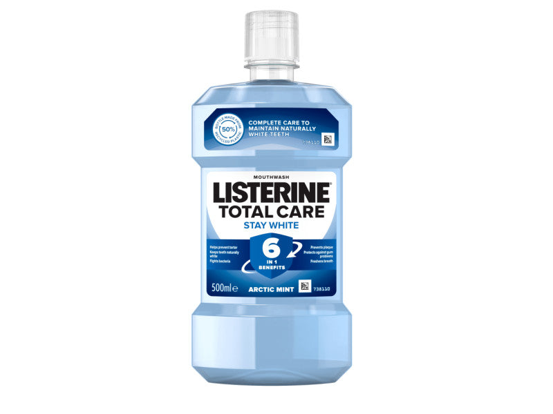 Listerine szájöblítő stay white 500 ml
