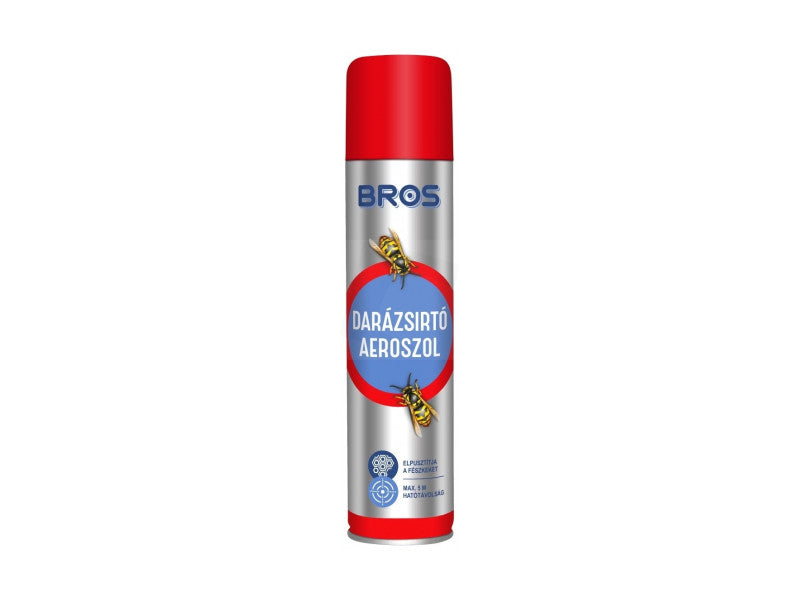 Bros darázsirtó aerosol 600 ml (5 méteres hatótávolság)
