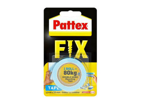 Pattex fix montázsszalag 1,5 m x19 mm teherbírás max 80 kg