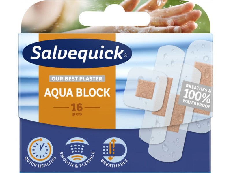 Salvequick sebtapasz Aqua Block 16db-os