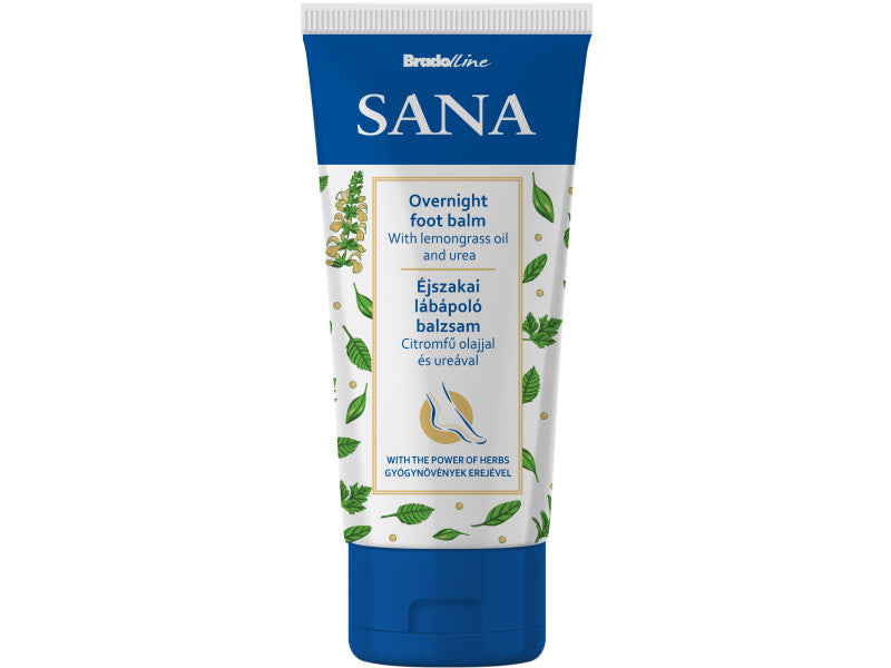 Sana Lábápoló balzsam 100ml éjszakai, citromfű olajjal és ureával ÚJ!!!