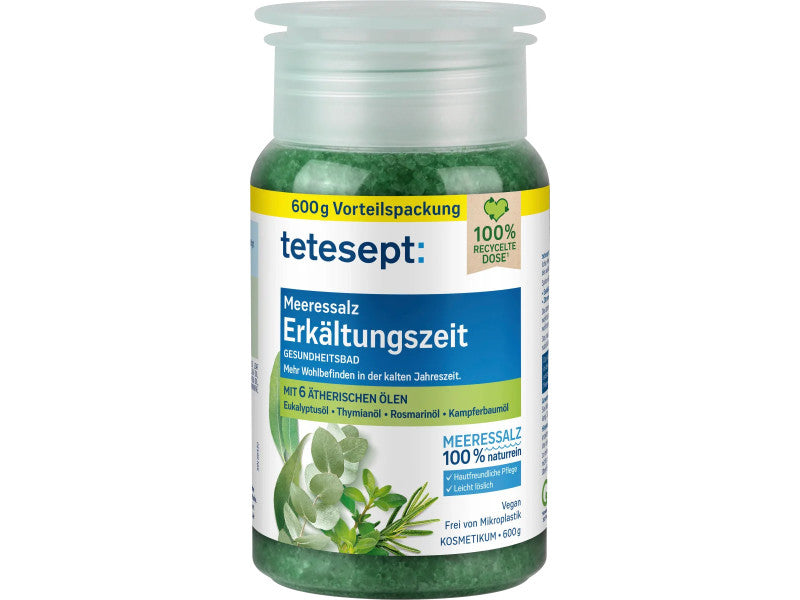 Tetesept fürdősó megfázás esetén 600g