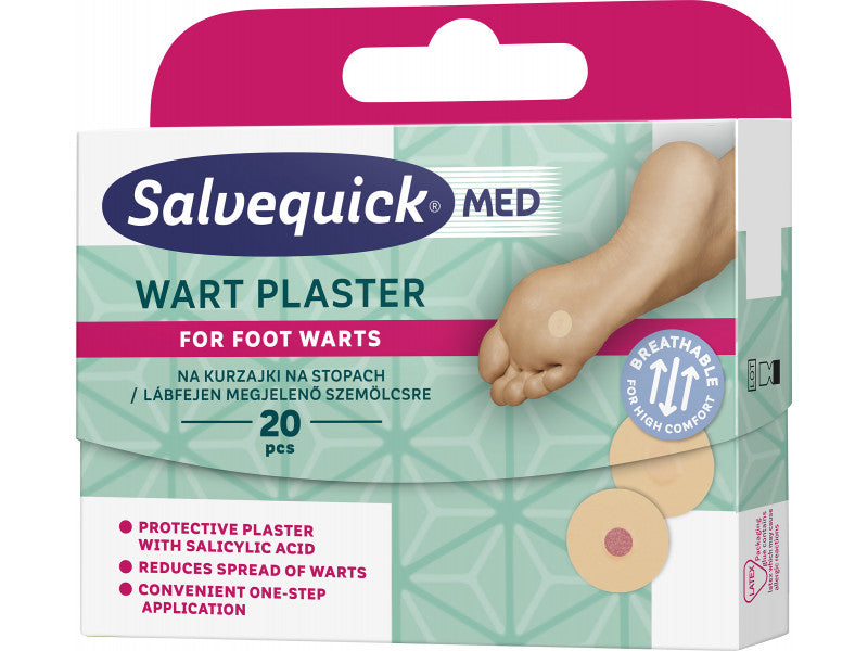 Salvequick szemölcstapasz Med 20db-os