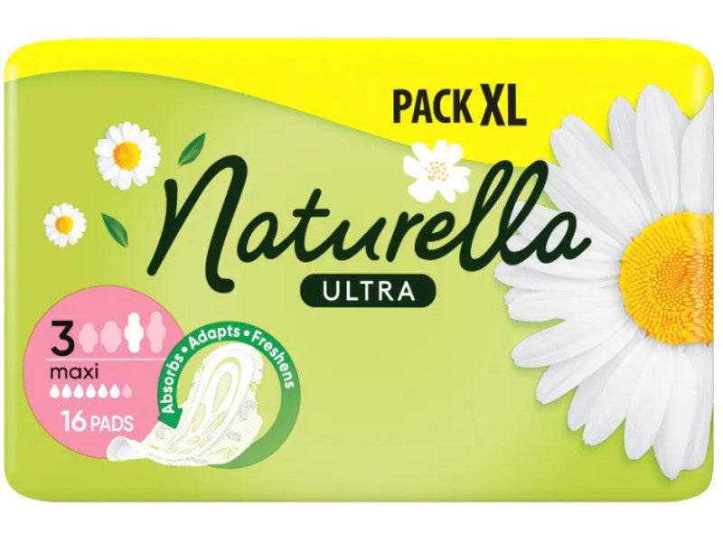 Naturella egészségügyi betét duó ultra maxi (camomile) 16 db/csomag