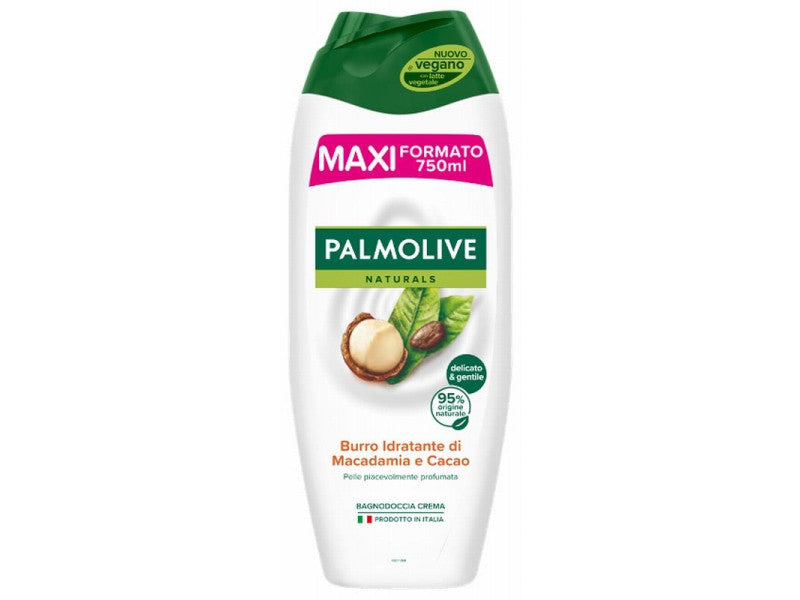 Palmolive Naturals fürdő- és tusológél 750 ml Makadámia és kakaó