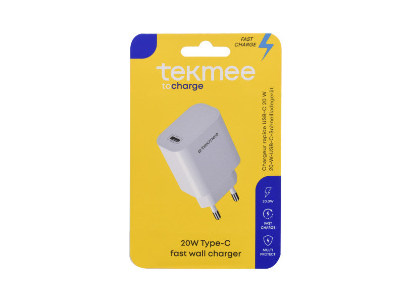 Tekmee hálózati gyorstöltő 20w type-c