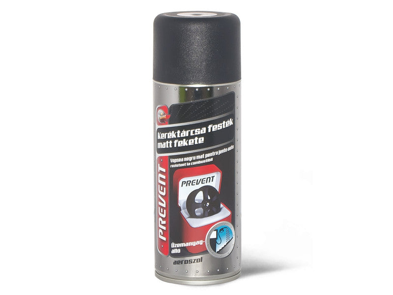 Prevent keréktárcsa matt fekete (üzemanyagálló) 400 ml